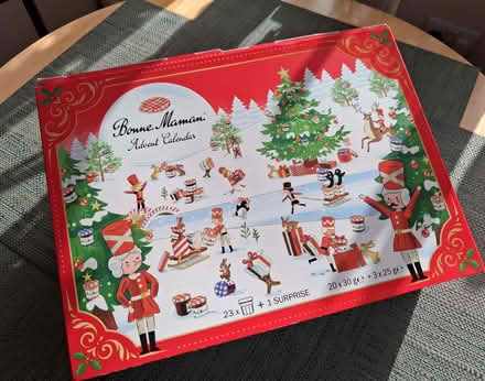 Photo of free EMPTY* Bonne Maman Advent Calendar Box (Old Park BT14) #1