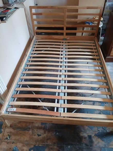 Photo of free IKEA Tarva Double Bed, Frame Only (Ramsgate CT11) #1