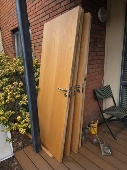 Photo of free Solid wood fire doors (Bray) #1