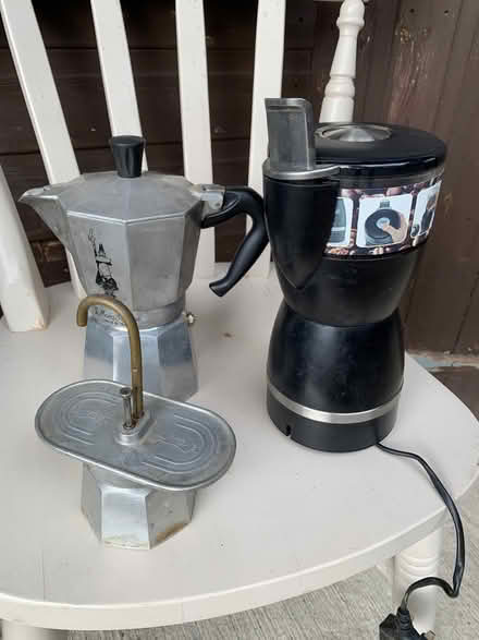 Photo of free Coffee pots & grinder (Maesbrook SY10) #1