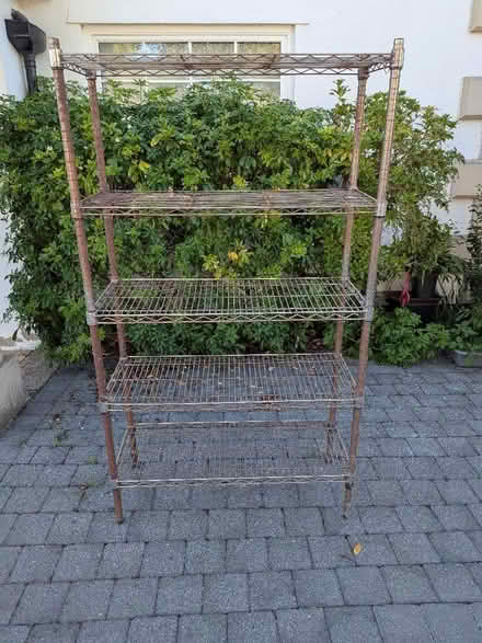 Photo of free Metal shelving unit (Springfield CM2) #1