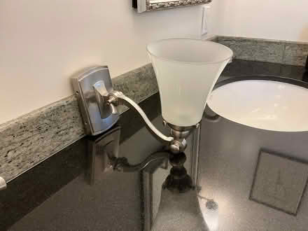Photo of free Bathroom light fixtures (North Berkeley hills) #2