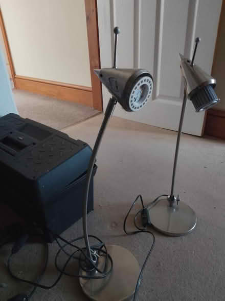 Photo of free Pair of table lamps (West Hallam DE7) #1