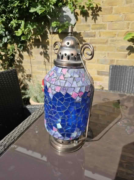 Photo of free Glass candle lamp (Harlow CM19) #1