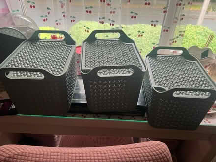 Photo of free 3 storage boxes (Skerton LA1) #1