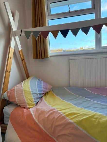 Photo of free Teepee/Montessori wooden single bed frame (Brentwood CM14) #3