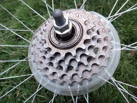 Photo of free 24 inch bicycle wheels (Blackhall EH4) #2