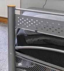 Photo of free Single metal bed frame with storage drawers (Caterham CR3) #3