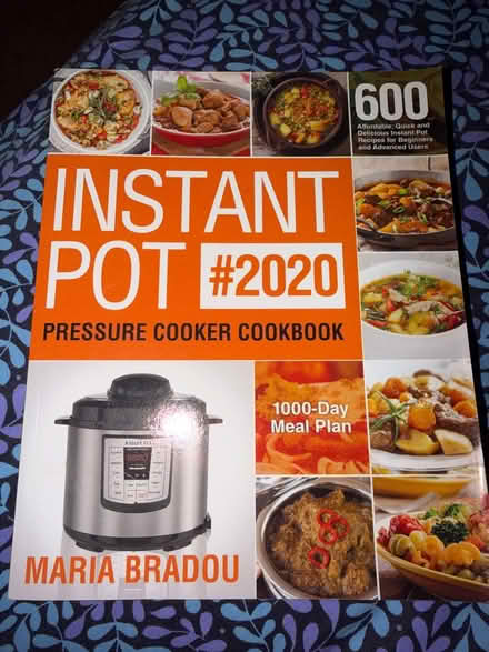 Photo of free Instant Pot Cookbook (Purley CR8) #1
