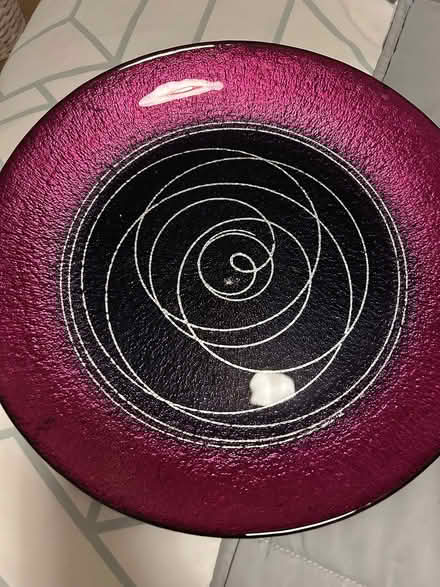 Photo of free Decorative glass plate (Wivenhoe CO7) #1