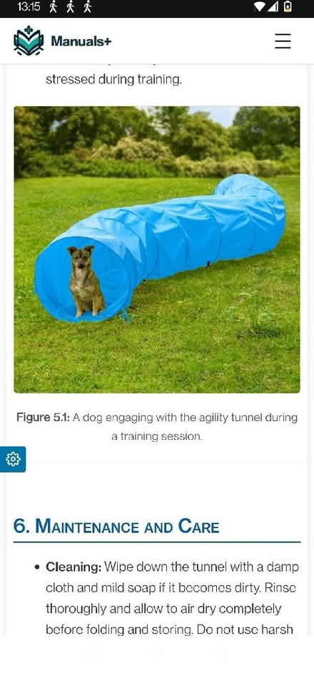 Photo of free Dog agility tunnel (Central Reading RG1) #2