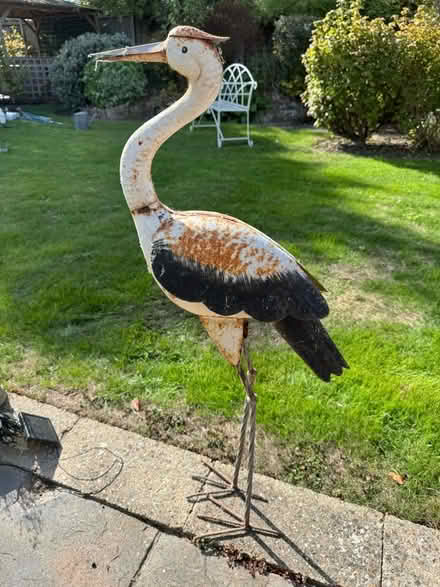 Photo of free Stork garden ornament (Walton-on-the-Naze CO14) #2