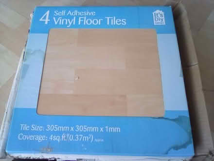 Photo of free Self adhesive vinyl floor tiles (Hayes UB3) #3