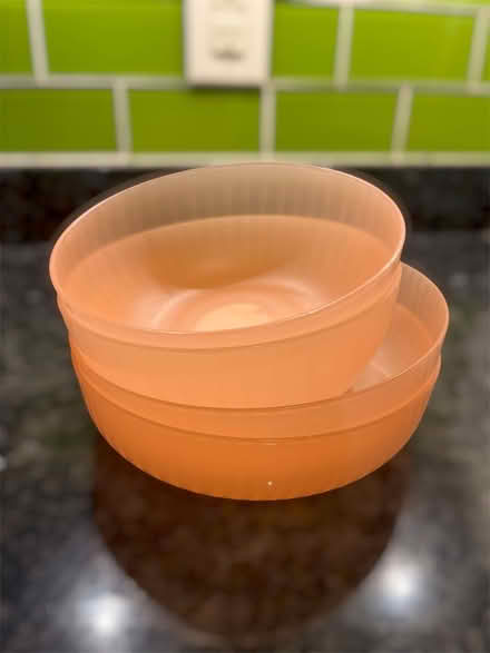 Photo of free Orange bowls (Montgomery Village) #1