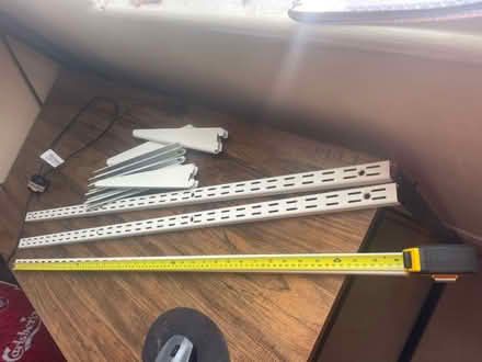 Photo of free Metal shelf brackets (East Ham E6) #2