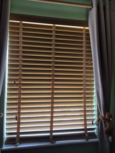 Photo of free Large faux wood venetian blind (Exeter, Beacon Heath EX4) #1
