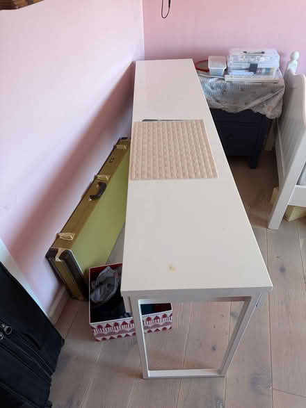 Photo of free desk 2 drawers metal legs ikea (Five Ways SW15) #3