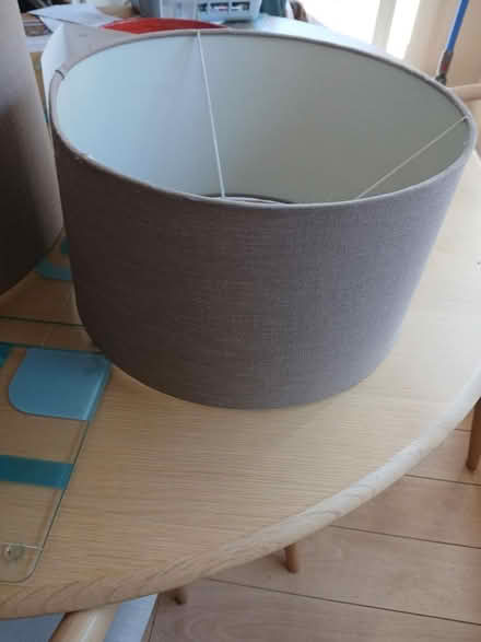 Photo of free 2 marching table lampshades (Melbourn Royston SG86) #3