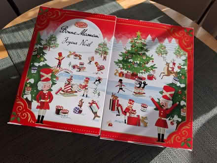 Photo of free EMPTY* Bonne Maman Advent Calendar Box (Old Park BT14) #4