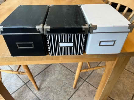 Photo of free Shoebox size storage boxes (Monkstown) #1
