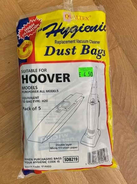 Photo of free Vacuum bags - fit Hoover Purepower models (Thames Ditton KT7) #1