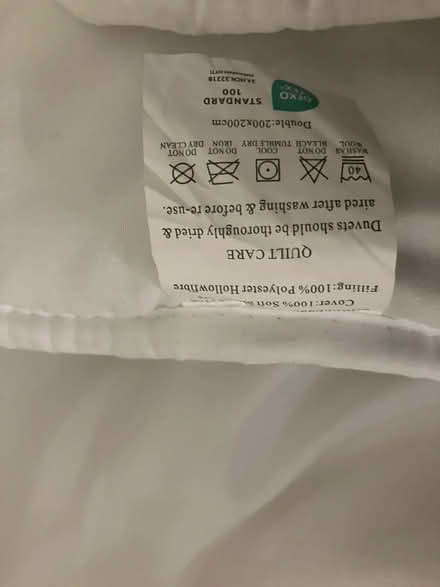 Photo of free Double duvet (Malmesbury SN16) #2