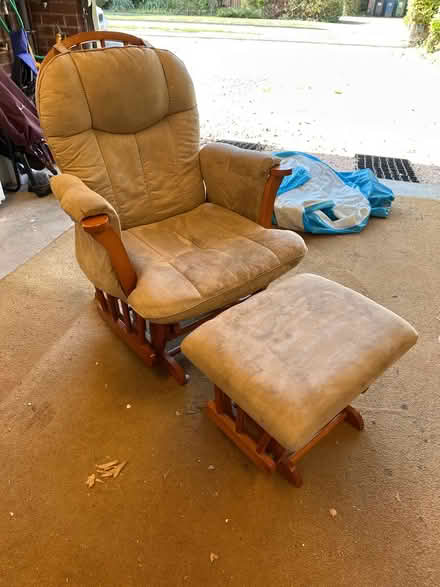Photo of free Kub nursing rocking chair and stool (Beaconsfield HP9 1) #1