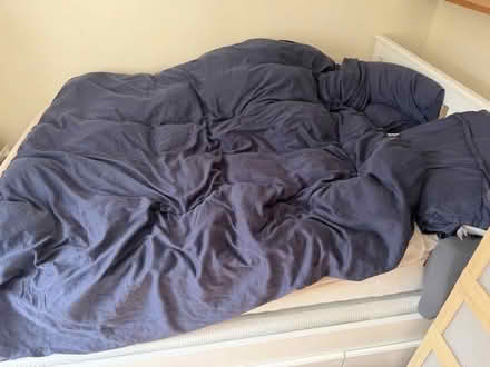 Photo of free Double sized winter duvet and Pillows (Deptford SE8) #1