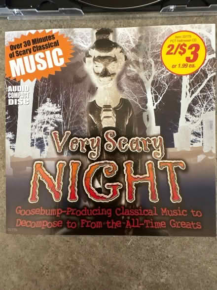 Photo of free Very Scary Halloween CD (Providence Subdivision, Elgin) #4