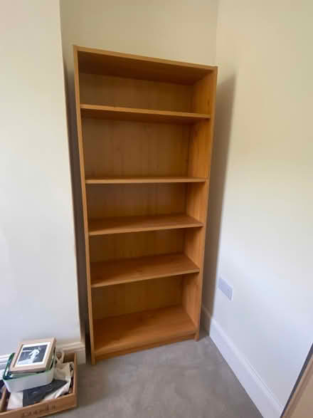 Photo of free Pine book case (Lower Wolvercote OX2) #1