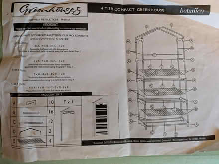 Photo of free Compact Greenhouse (Cannon Park CV4) #1