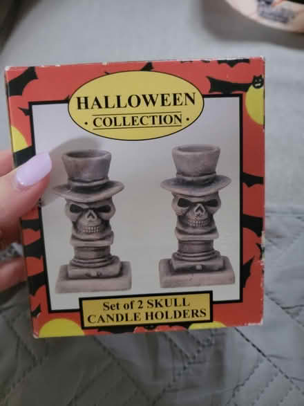 Photo of free Halloween candlesticks (Melrose near Wyoming Cemetery.) #1