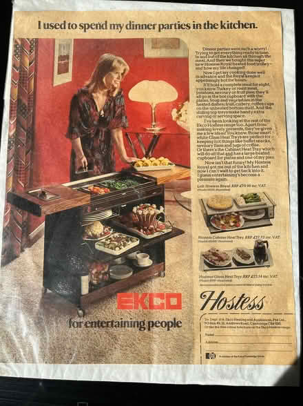Photo of free Echo Hostess Trolley (Wollaton Crescent NG9) #3