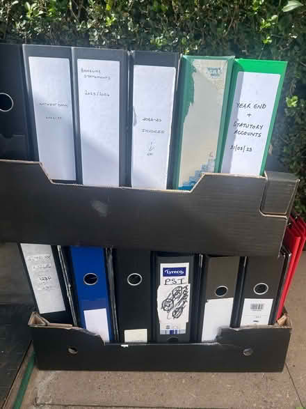 Photo of free Lever Arch Files (Elmdon Heath B91) #2