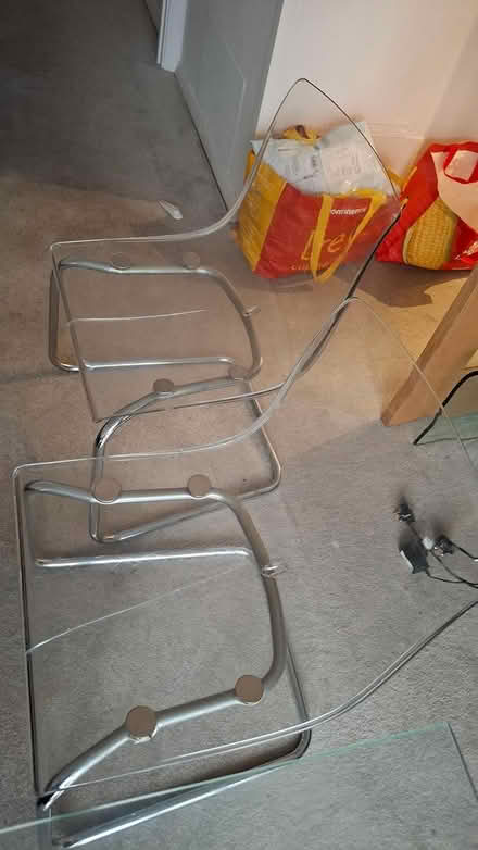 Photo of free 2 Ikea chairs with cracks (Whitehawk BN2) #3