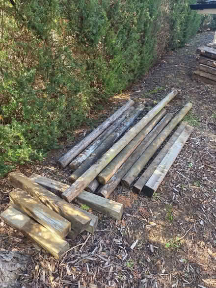 Photo of free Treated Garden Posts (Kippington TN13) #1