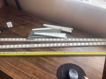 Photo of free Metal shelf brackets (East Ham E6) #1
