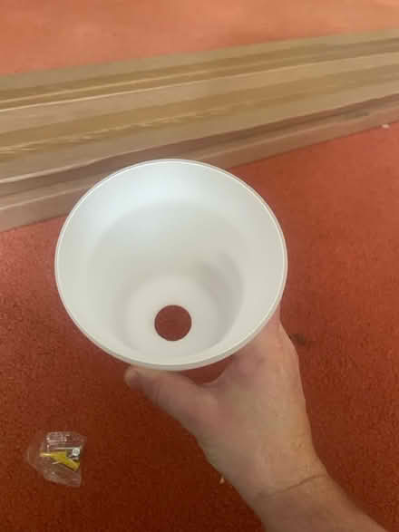Photo of free White glass lampshades (South Croydon CR2) #1