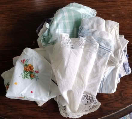 Photo of free Cotton linen handkerchiefs (West Marina TN38) #1