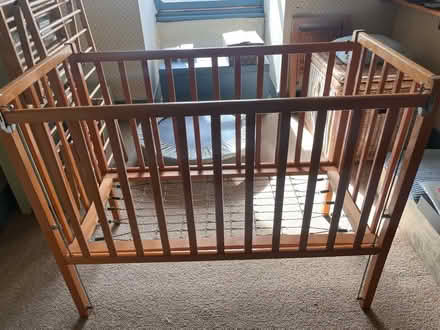 Photo of free Child’s wooden cot (Croydon) #4