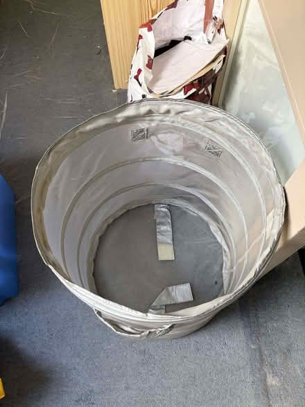 Photo of free Laundry basket - large, silver (Sharrow S7) #2