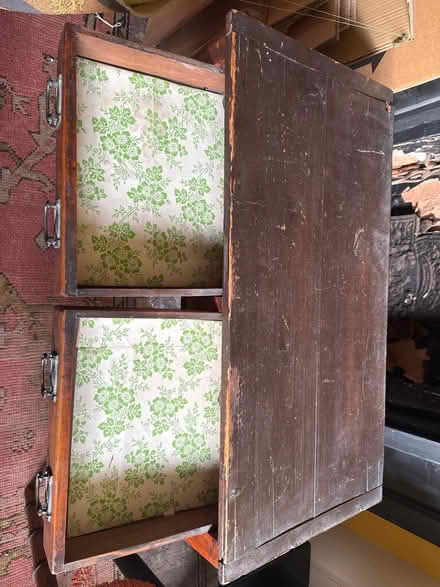 Photo of free Mahogany desk c.1930 (Brook Green W14) #2