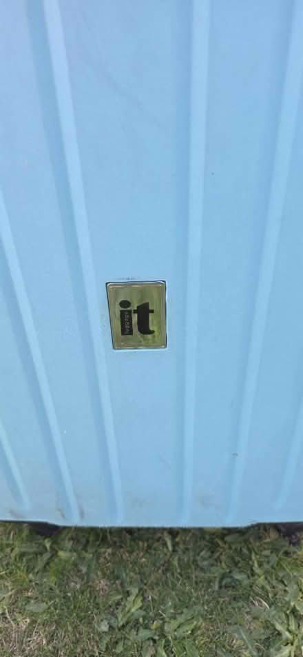Photo of free Turquoise medium suitcase (Wr14 3pa) #2