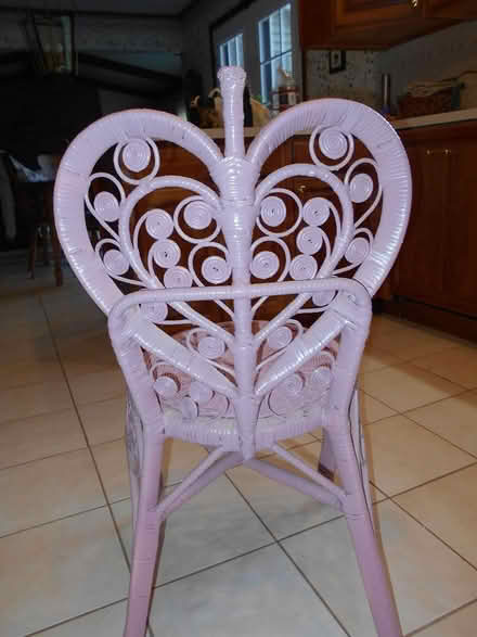 Photo of free Heart Shaped Wicker Chair (Troy) #3