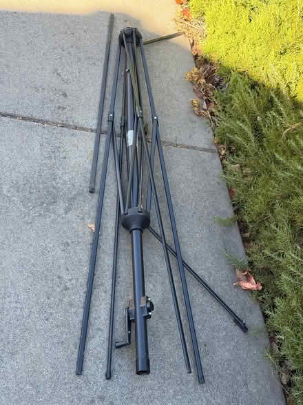 Photo of free Patio umbrella metal frame (Near De Anza College) #1