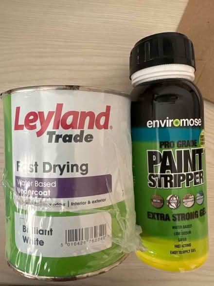 Photo of free New paint and stripper (Hampden Park BN22) #1