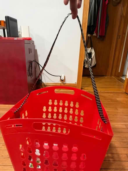 Photo of free Plastic Tote/Laundry Basket (Stuyvesant Heights) #3