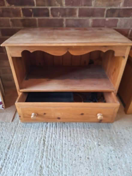 Photo of free Pine tv unit (Stanway, CO3) #1