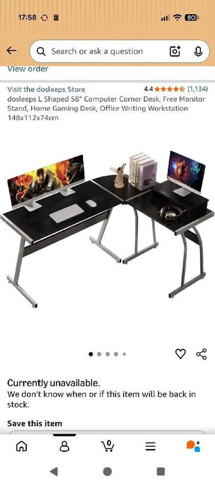 Photo of free corner desk (Bilton Road CV22) #2