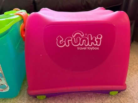 Photo of free Two Trunki travel toy boxes (Malvern WR14) #3
